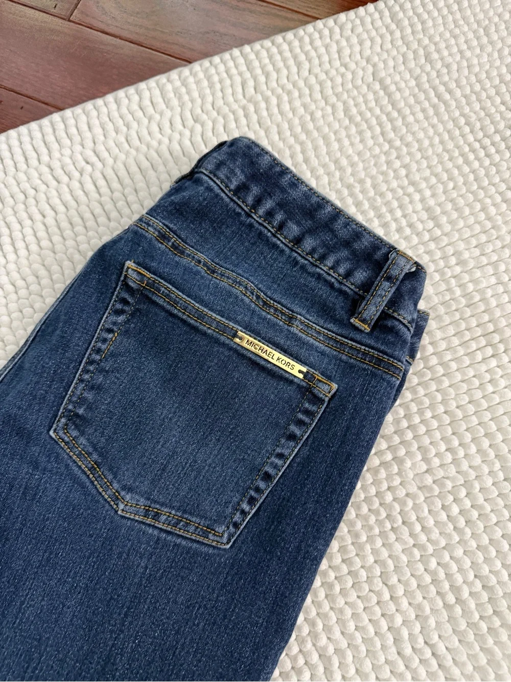 Michael Kors Indigo Stretch Skinny Jeans